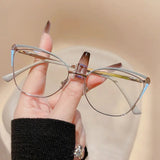 Blue Light Blocking Women Designers Eyeglasses Optical Spectacle Computer Eye Protection Glass Fashion Eyewear