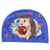 Children Cartoon Swimming Cap Kids Elastic Fabric Swiming Pool Water Sport Protect Ears Hat Swim Bathing Hats Caps Boys Girls