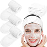 3pcs Women Soft Toweling Headbands Adjustable Sports Hairband Yoga Spa Bath Shower Wash Face Make Up Skincare Wide Head Band