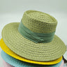 2024 Handmade Big Brim Hat Oversized Tassel Burrs Women Men Straw Sun Brim Hats Natural Raffia Panama Beach Summer Hat