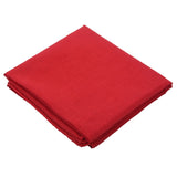 2X Fancy Plain Bandana 100% Cotton Head Neck Wrist Wrap Neckerchief Scarf 12 Color Colour:Red