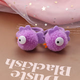 Hair Accessories Girls Ties Elastique Cheveux Fille Gomas Elasticas Furry Korean Kinder Kleding Rabbit Ears Scrunchie Headbands