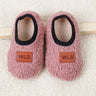 Autumn Winter Baby Slippers Toddler Plush Floor Sock Shoes Boy Girl Children Soft Anti-slip Walking Shoes Indoor Home Kids Shoes