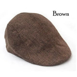 Autumn Winter Women Men Cap Hats Berets British Western Style Wool Advanced Flat Cap Classic Vintage Beret Cap New