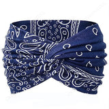 Twisted Wide Headbands for Women Extra Large Turban Workout Headband Fashion Yoga Hair Bands Boho Twisted Thick Hair Accessories