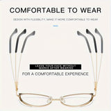 Blue Light Blocking Glasses For Men Women  Anti Eyestrain UV For  Computer Gaming Glasses Trendy Lightweight Frame
