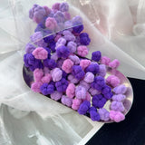 50/100Pcs Colorful Basic Nylon Ealstic Hair Ties for Girls Ponytail Hold Scrunchie Rubber Band Kid Fashion Hair Accessories