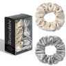 2PCS 3.5CM Mulberry Silk Scrunchies Women Grils Hair Ties for Hair Sleep No Damage Hairband Curly Hair Elastics Ponytail Holder