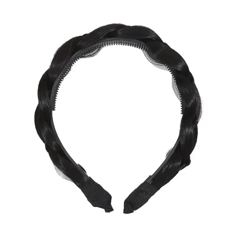 Headbands For Women Wide Fishbone Braids Hairbands Handmade Retro Head Hoop Hair Styling Headwear Accessorie Fashion Braids Hair