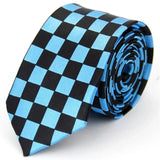 Narrow Ties for Men Women  5cm (2") Skinny Wedding Black Blue Red Pink White Purple Green Gray Piano Skull Slim Necktie