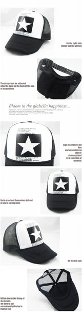 Fashion Cotton Cap Baseball Snapback Mesh Hats Hip Hop Caps Cool Men Caps Female Outdoor Casual Sun Hat