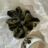 Newest Winter Woman Large Velvet Scrunchies Elastics Hair Band Solid Color Hair Ties Ladies Ponytail Holder Hair Accessories