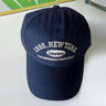 One Retro Embroidered Adjustable Baseball Cap, Casual Sun Hat for Men and Women, Perfect for Super Bowl Sunday Party