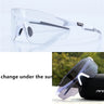 1 Lens NRC Cycling Sunglasses UV400 TR90 Sports Bicycle Glasses MTB Mountain Bike Fishing Hiking Riding Eyewear for Men Women