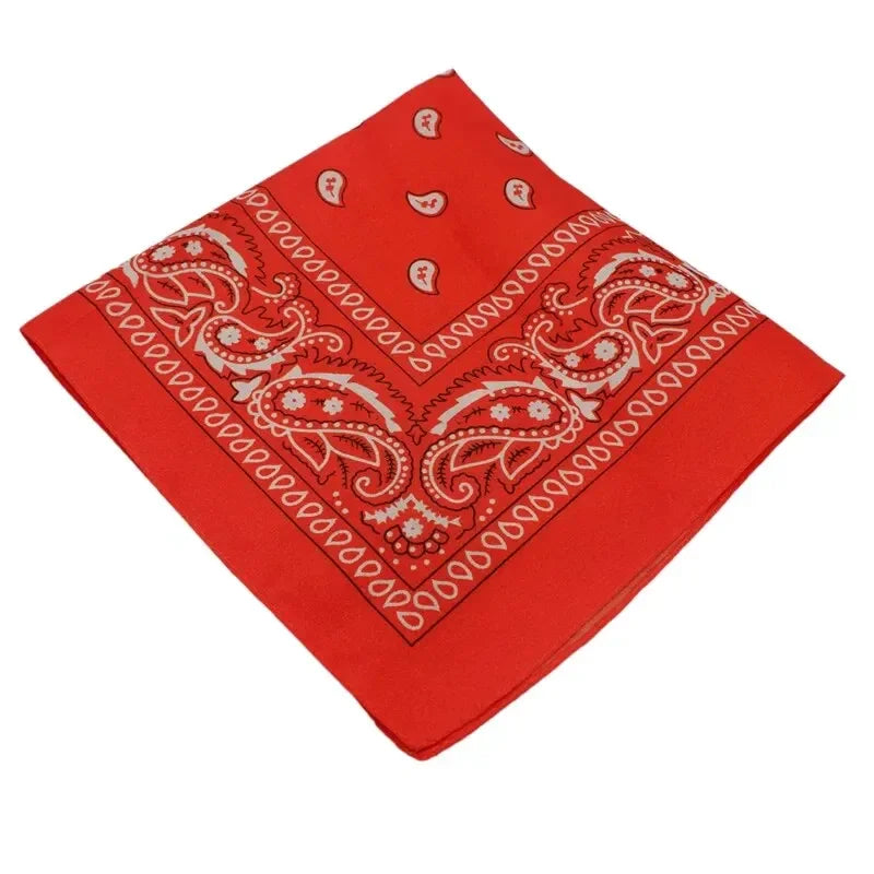 Fashion Bohemian Print Bandana Hair Bands Hip Hop Man Women Outdoor Unisex Headbands Band Wrist Wraps Face Mask Handkerchief