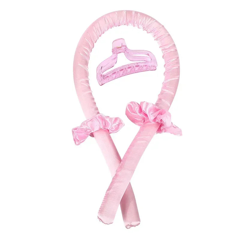 Heatless Curling Rod Headband No Heat Hair Curler Hair Rollers Soft Curlers Lazy Curls Satin Bonnet Night Cap Hair Styling Tools