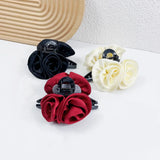 13cm Rose Shark Clip  Large  hair claw Elegant High-Grade Hair Accessories Pinzas Para El Cabello  Заколка Для Волос