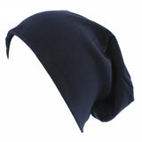 Women Men Sleeping Hat Baggy Beanie Satin Lined Night Unisex Sleep Cap Hair Care Bonnet Hair Loss Nightcap Pullover Hat Headwear