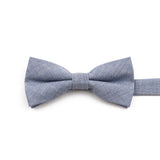 High Quality Mens Solid Color Bowtie Set For Men Children Wedding Party Dinner Accessory Pink Orange Father-son Bow Tie Gift