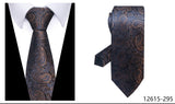 100% Silk Brand Purple Tie Men Necktie High Quality Mix Colors Silk 7.5 cm Gravatas Accessories Wedding April Fool's Day