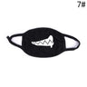 1pc Mouth Face Mask Unisex Cotton Dustproof Mouth Face Mask Anime Cartoon Bear Women Men Muffle Face Mouth Party Masks