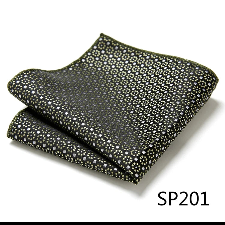 Pocket Square Handkerchief Nice Handmade Woven 100% Silk Hanky Pocket Square Printed  hombre Pink Office Clothing accessories