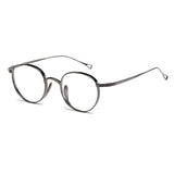 2015 Round Eyeglass Titanium Retro Square Glasses Frames Men Women Eyeglasses Frames Eyewear Business Korean Spectacles Frame