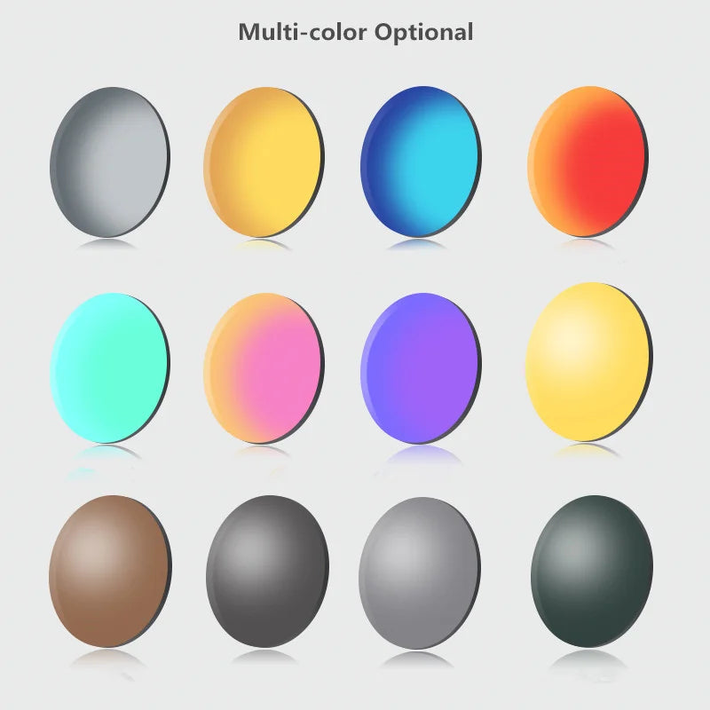 Polarized Sunglasses Prescription Lens 1.61 1.67 Aspheric UV400 Sun Glasses Myopia Optic Presbyopia Driving Fishing Color Lenses