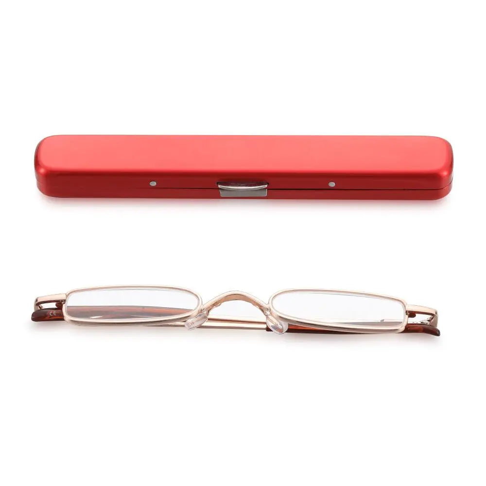 Elderly Slim Small Mini Portable Presbyopia Eyeglasses Reading Glasses Resin Lens Vision Care Hyperopia Eyewear Spectacles