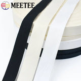 1Pc(90M) 10/15/20/25/30/35mm Cotton Webbings Tapes Bag Belt Lable Ribbons Bands DIY Sewing Clothes Tag Tape Bias Binding Crafts