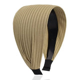 Black Wide-brimmed Headband  Toothed Non-slip  Hair Band  White Hair  Sports  Makeup  Headbands for Women  Diademas  Hairband