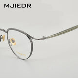 Top Quality Acetate Titanium Optical Glasses Frame Luxury Vintage Computer Eyeglasses Designer Ultra-Light  Eyewear