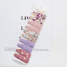 10Pcs/Lot Ins 6cm Flower Print Cotton Alloy Hair Bow Snap Clips Set Fabric Plaid Bobby Hairpins Hairgrips Girls Kids Headwear