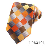 New Classic Plaid Ties For Men Women Skinny Neck Tie For Party Business Check Suit Neckties Wedding Neck Tie For Groom Gifts