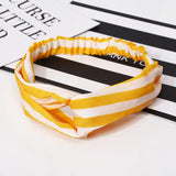 Fashion WomenFloral Headband Hair Accessories Leopard Cross Knotted Bow Chiffon Hair Band Girls Headdress Ladies Hoop Headwear