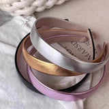 New Europe and America Elegant Gold Sliver Leather PU Hairband Headband for Women Girls Hair Bands Hair Accessories