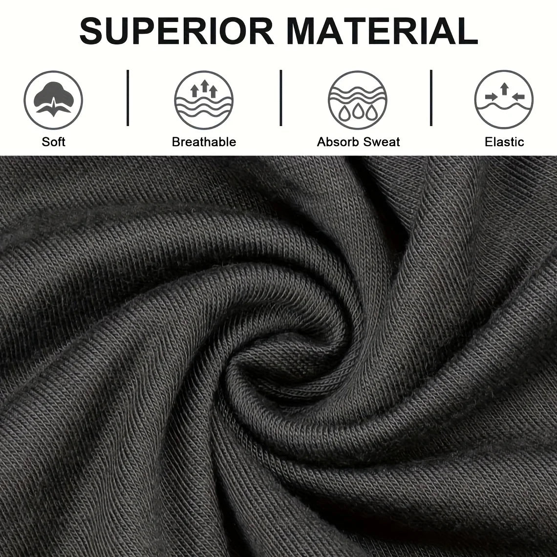 6pcs Womens Solid Color Yoga Headband - Super Stretchy & Quick-Dry, Stylish Hairbands for Fitness, Running, Outdoor Sports - Non