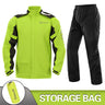 Motorcycle Raincoat Men Women Waterproof 100% Motorcycle Rider Raincoat Suit Moto Raincoat Rain Coat Jacket Pants Biker Rain Set