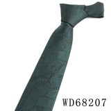 New Wedding Ties For Men Women Business Woven Floral Striped Neck Tie For Party Adult Suit Neckties For Groomsmen Gifts