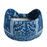 Wide Printed Bandanas Hairbands Boho Knot Turbans Yoga Elastic Head Wrap Women Headband Headwear Fashion Hair Band Accessories