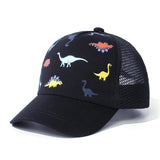Summer Baby Boy Cap Dinosaur Mesh Kids Sun Hats for Girls Accessories Sports Travel Children Baseball Caps Adjustable 0-5Y
