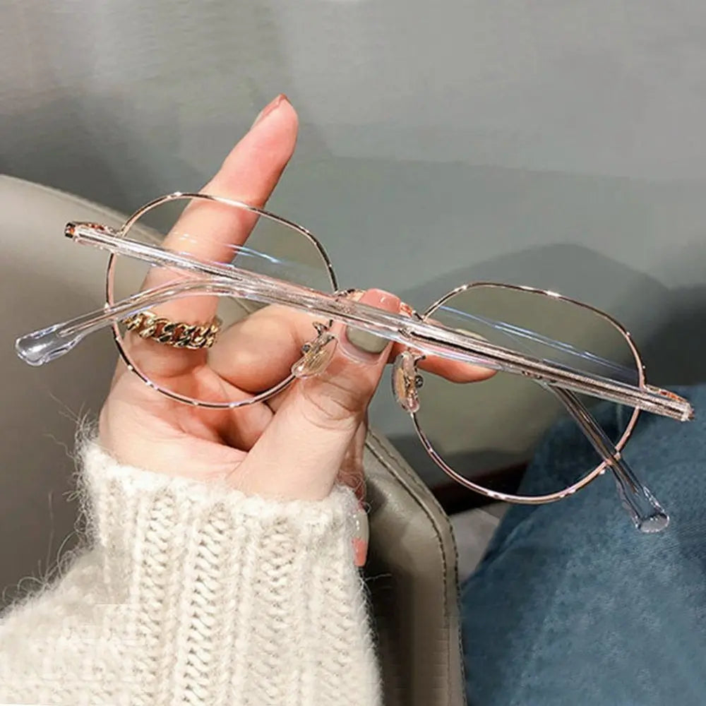 Blue Ray Blocking Anti-Blue Light Glasses Ultralight Metal Computer Goggles Eye Protection Optical Spectacle Eyeglass Office