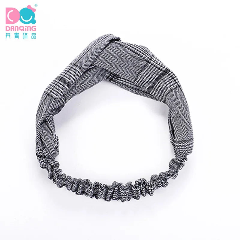 Cross elastic headband chiffon silk headband ladies headband hair accessory sports face wash