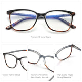 Blue Light Blocking Reading Glasses Anti Eyestrain Computer Reader Eyewear Gaming TV Eyeglasses for Women Men