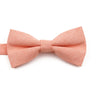 High Quality Mens Solid Color Bowtie Set For Men Children Wedding Party Dinner Accessory Pink Orange Father-son Bow Tie Gift