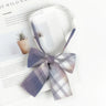 Fashion JK Bowtie Women College Student Collar Tie Cotton Plaid Bowknot Lolita Girls Adjustable Butterfly Anime Cosplay Cravat