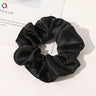 Silk Hair Scrunchies Elastic Hair Bands Not Hurt Hair Women Elegant Headwear Hair Ties Ponytail Holder Hair Rope Rubber Bands