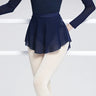 Women Ballet Skirts Dance Short Skirts High Slit Skirt Ballerina Adult Teen Ballet Dancing Dress Soft Mesh Elastic Dance Skirt
