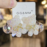 Headbands for Girls Baby Hair Clips 2pcsMinimalist Bear Hair Ties - Bouncy Beaded Elastics for Girls Baby Accessories