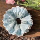 Oversize Women Lace Scrunchies Elastic Hair Bands Ponytail Holder Tie Hair Hoop Scrunchy Rubber Band Women Hair Accessories